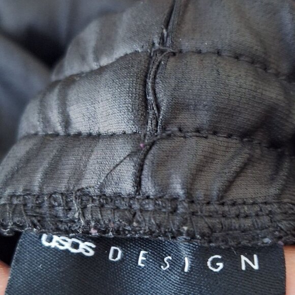 Asos Black Drawstring pants size 20 - Picture 4 of 4